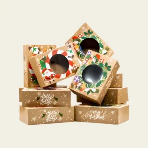 Custom Christmas Cookie Packaging Boxes Wholesale - Hot Custom Boxes