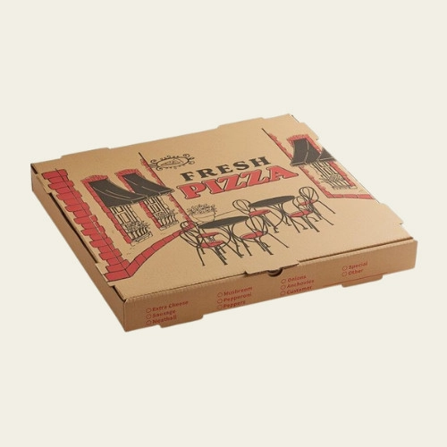 High-End Custom Kraft Pizza Packaging Boxes Wholesale - Hot Custom Boxes