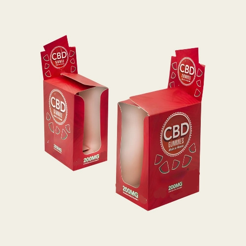 Unique Custom CBD Gummies Packaging Boxes Wholesale - Hot Custom Boxes