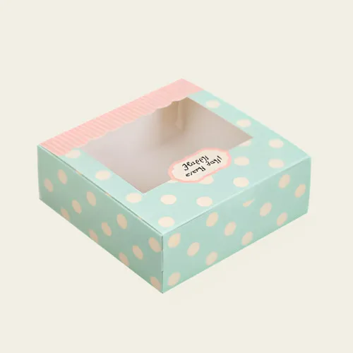 Eco-Friendly Custom Window Dessert Packaging Boxes Wholesale - Hot Custom Boxes