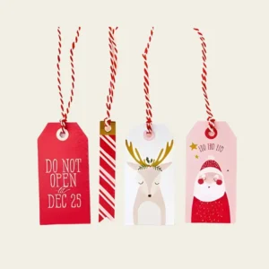 Wholesale Custom Christmas Tags- Hot Custom Boxes