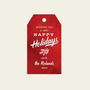 Customized Printed Gift Tag Wholesale - Hot Custom Boxes