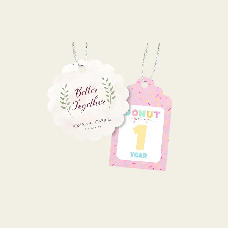 Custom Gift Tags Wholesale - Hot Custom Boxes