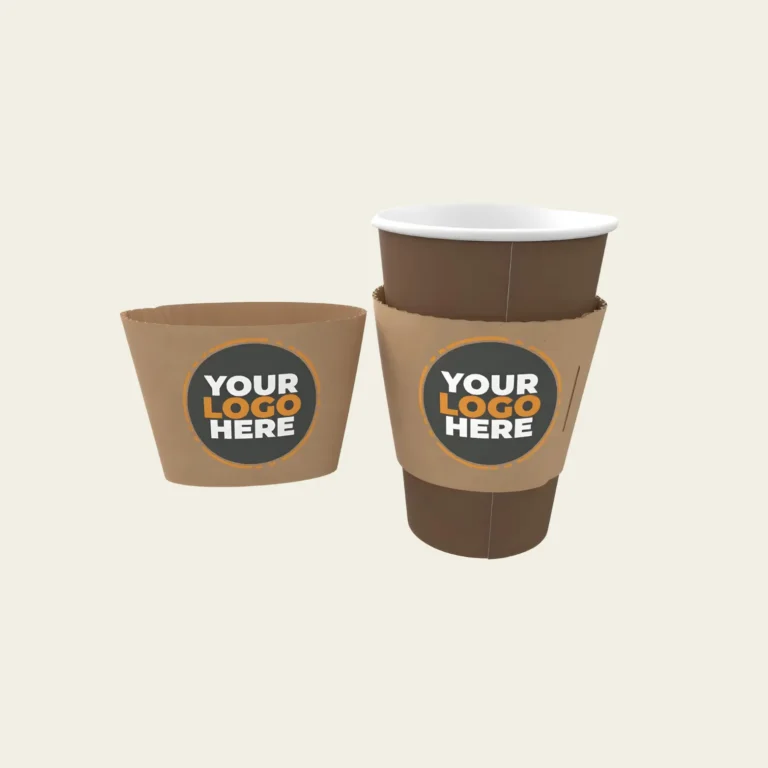 Affordable Custom Printed Coffee Sleeves - Hot Custom Boxes