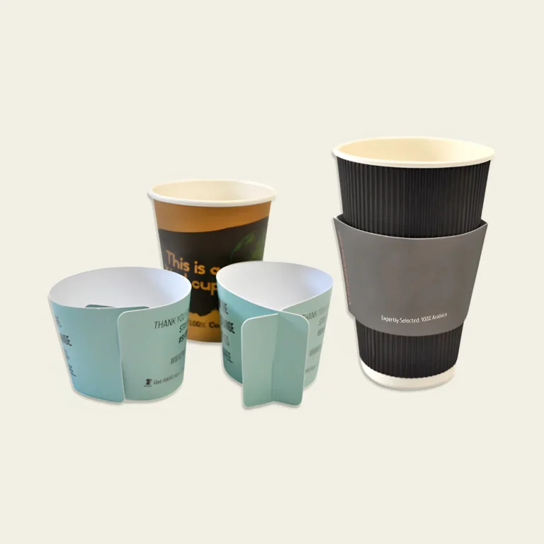 Custom Coffee Sleeves in Bulk - Hot Custom Boxes