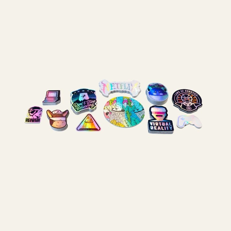 Custom Hologram Stickers2