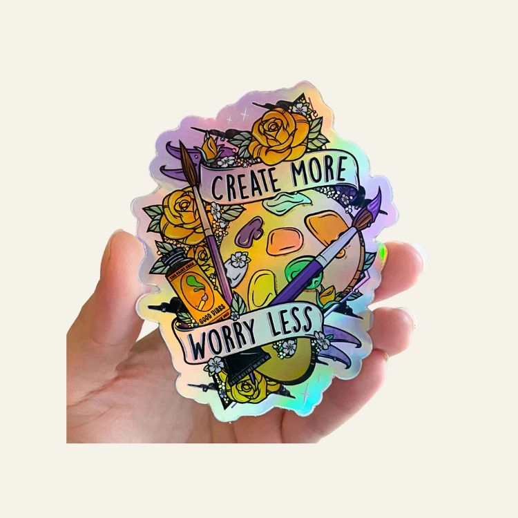 Custom Hologram Stickers4