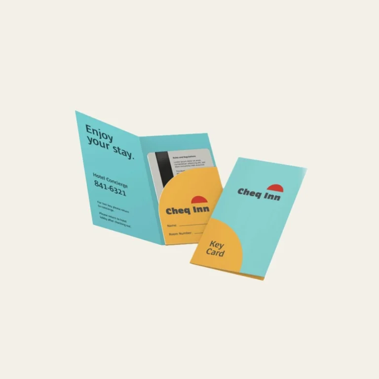 Custom Folder Business Card