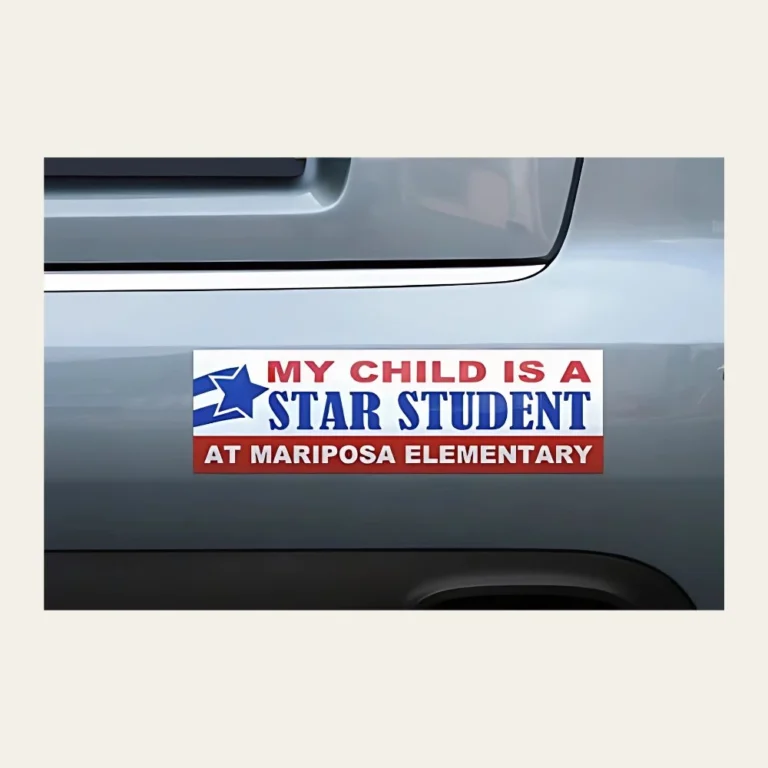 Custom Car Bumper Sticker