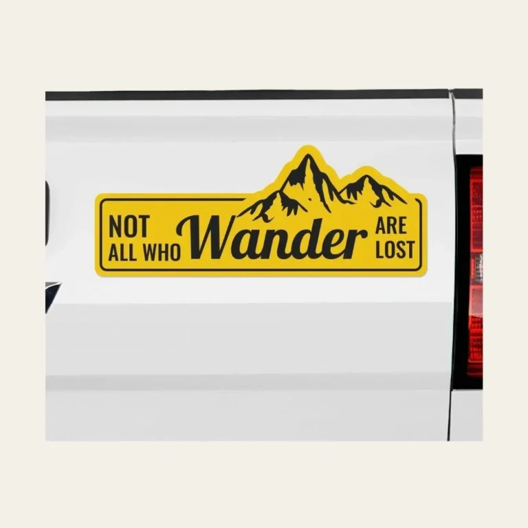 Custom Car Bumper Sticker2