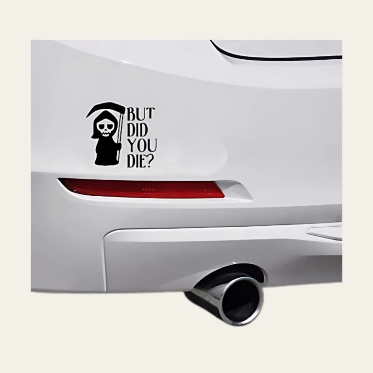 Custom Car Bumper Sticker8