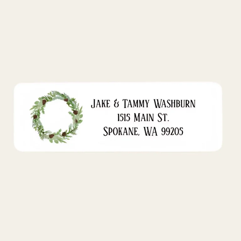 Custom Address Labels6