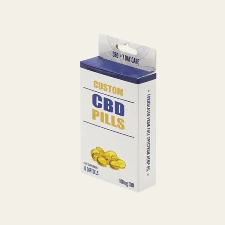 Custom CBD Pills Boxes4