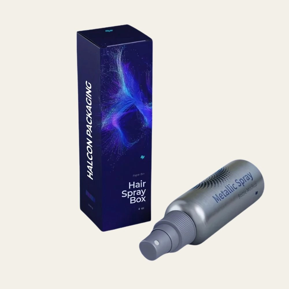 Custom Hairspray Boxes - Hot Custom Boxes