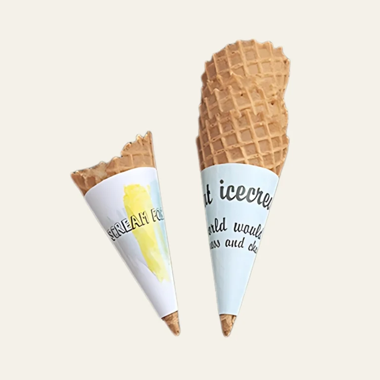 Custom Cone Sleeves - Hot Custom Boxes