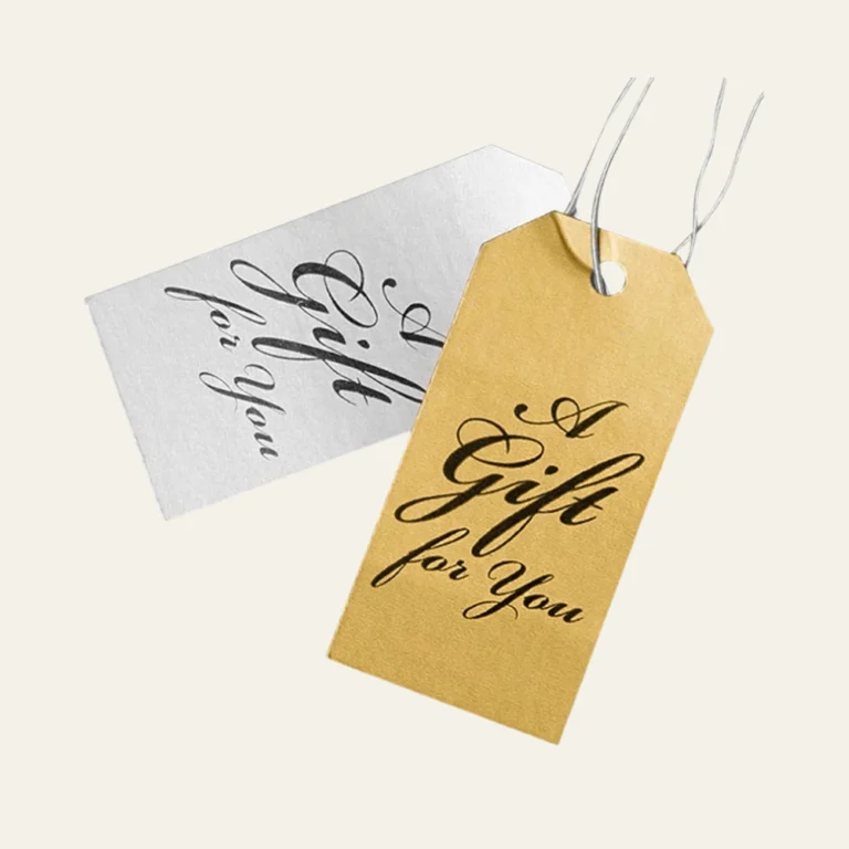 A Gift For You Strung Gift Tags - Hot Custom Boxes