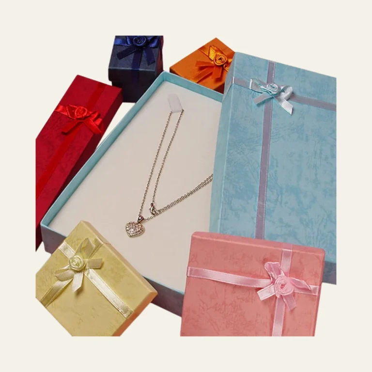 Jewelry Boxes with Bow - Hot Custom Boxes