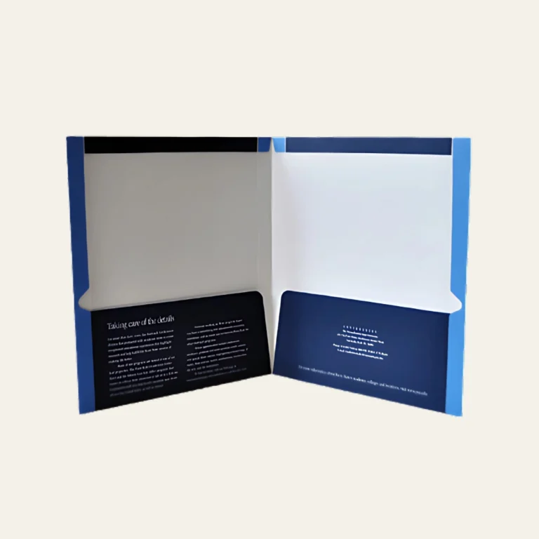 6 x 9 Pocket Folders - Hot Custom Boxes