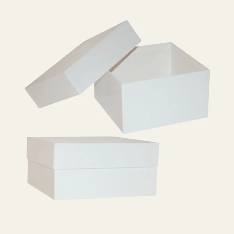 Custom White Rigid Gift Boxes - Hot Custom Boxes