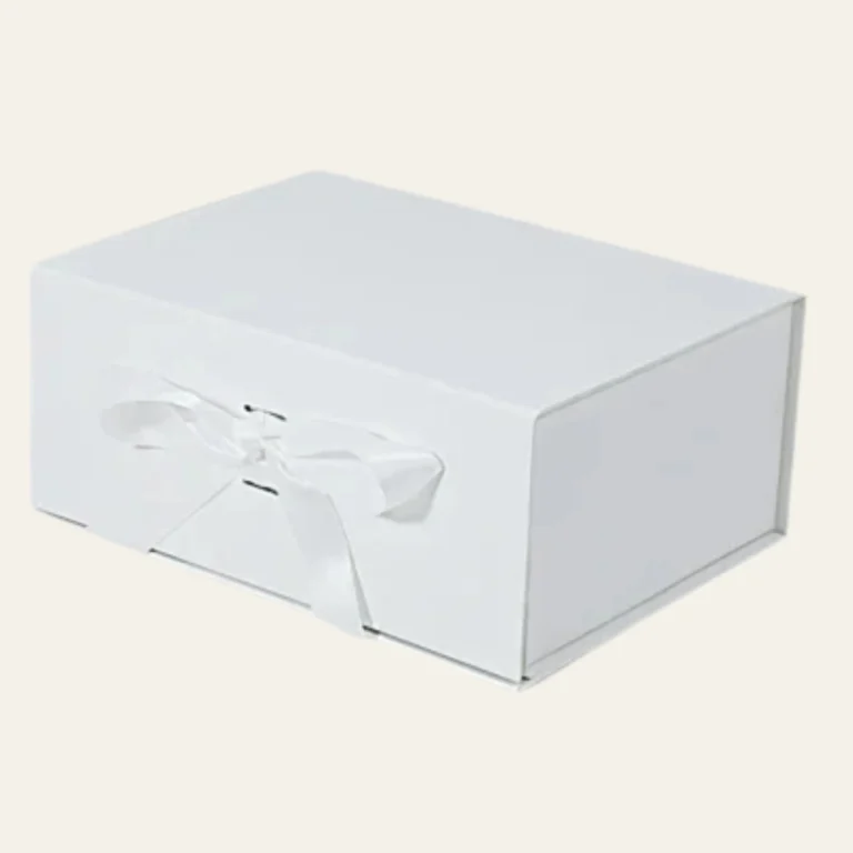 Custom White Rigid Gift Boxes - Hot Custom Boxes