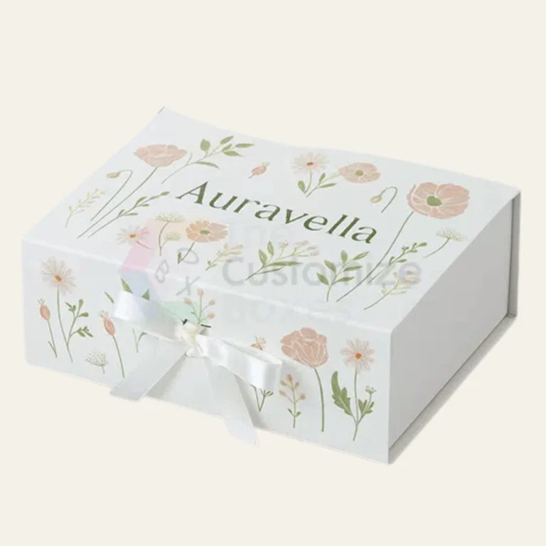 Custom White Rigid Gift Boxes - Hot Custom Boxes