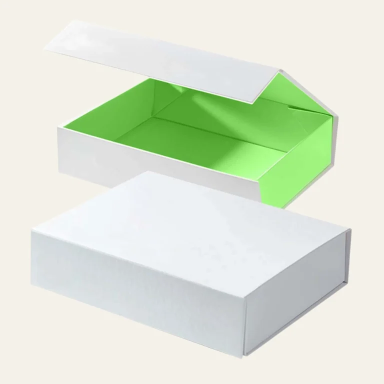 Custom White Rigid Gift Boxes - Hot Custom Boxes