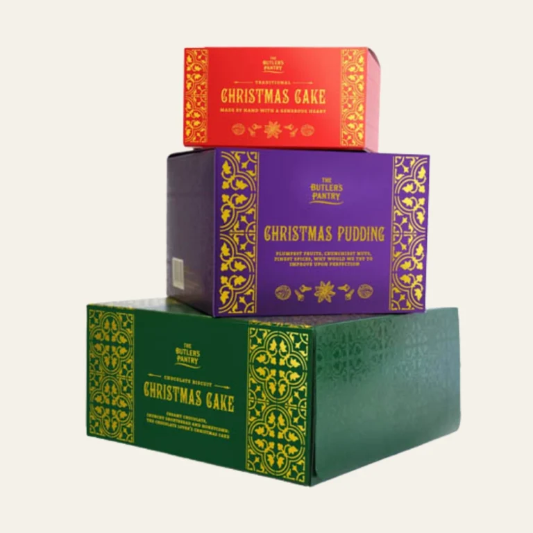 Christmas Cake Packaging Boxes - Hot Custom Boxes