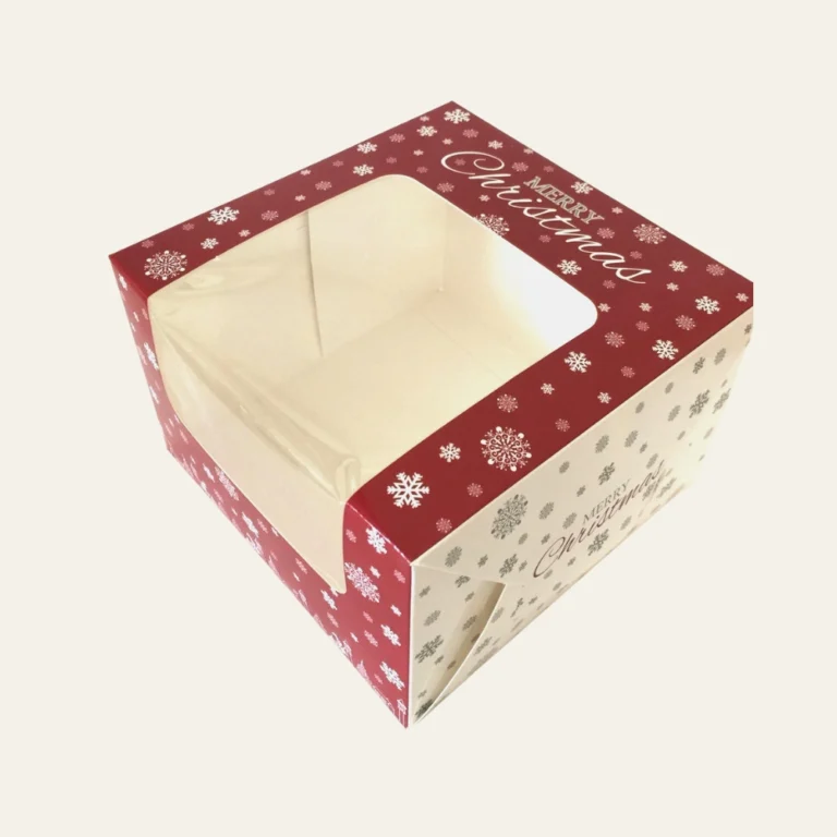 Christmas Cake Packaging Boxes - Hot Custom Boxes