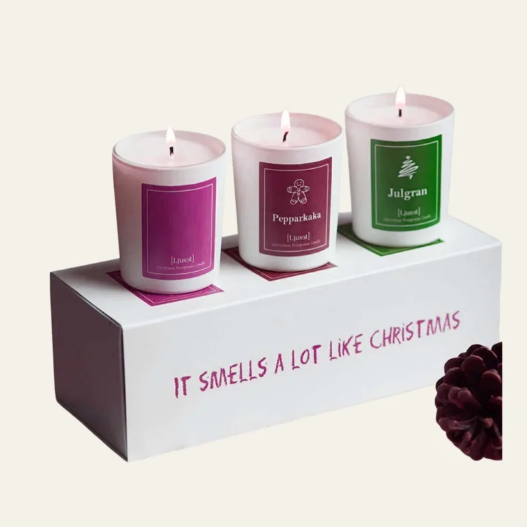 Christmas Candle Packaging Boxes - Hot Custom Boxes