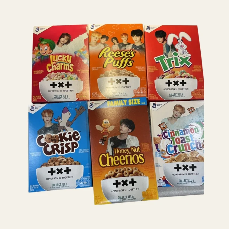 TXT Cereal Boxes - Hot Custom Boxes