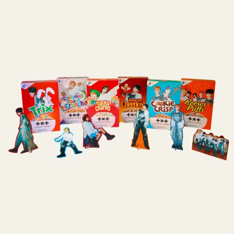 TXT Cereal Boxes - Hot Custom Boxes