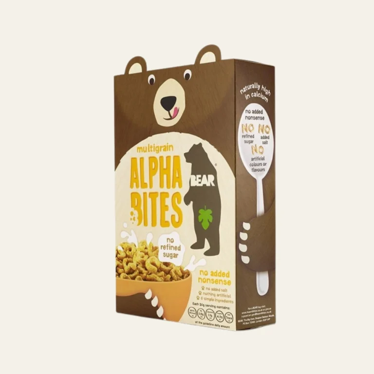 Cereal With Bear on Box - Hot Custom Boxes