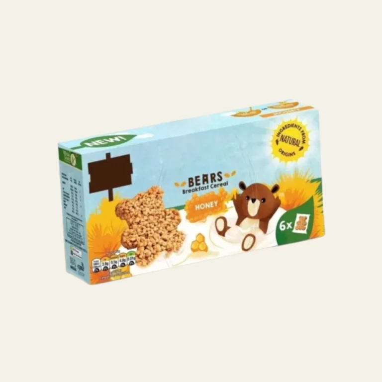 Cereal With Bear on Box - Hot Custom Boxes