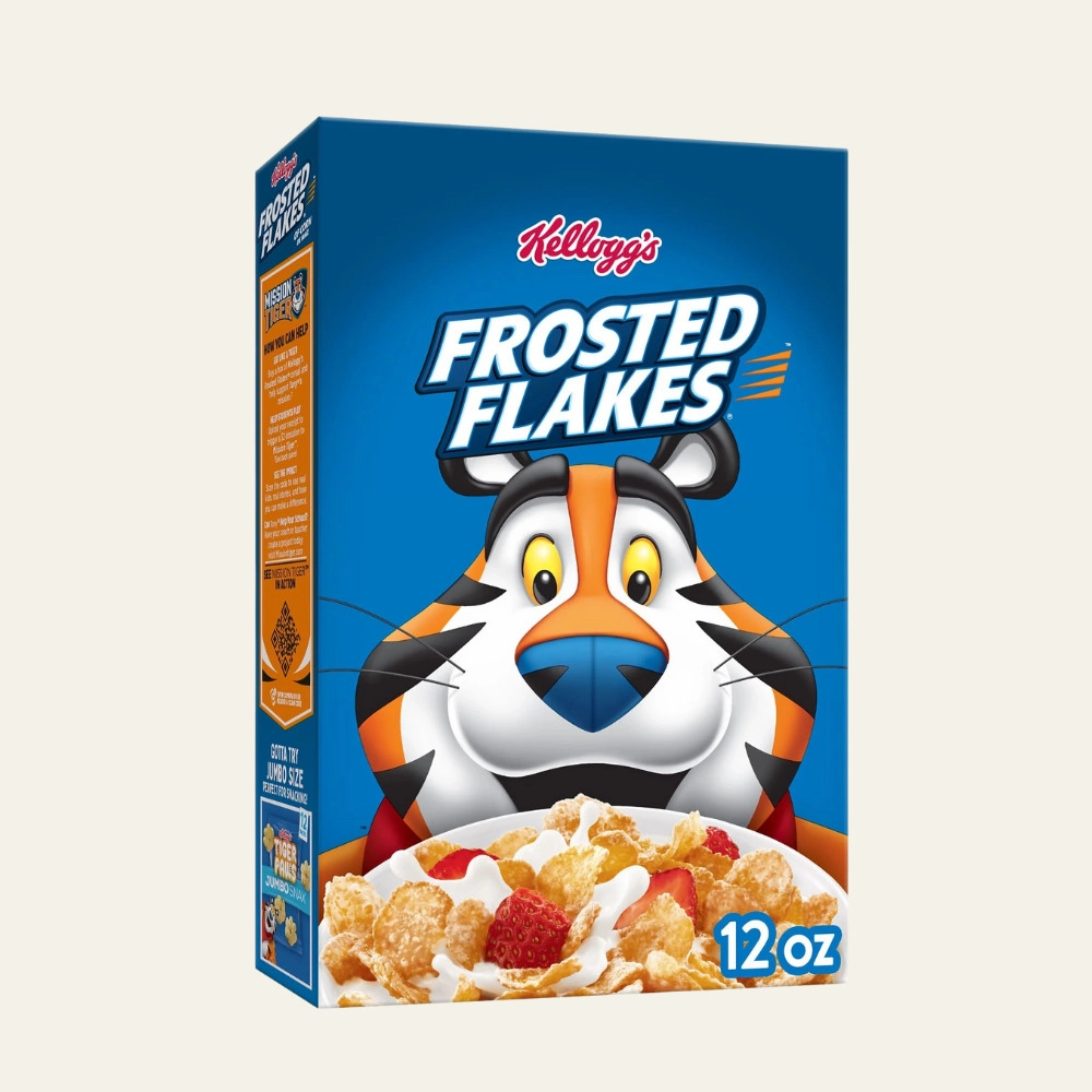 Blue Cereal Boxes - Hot Custom Boxes