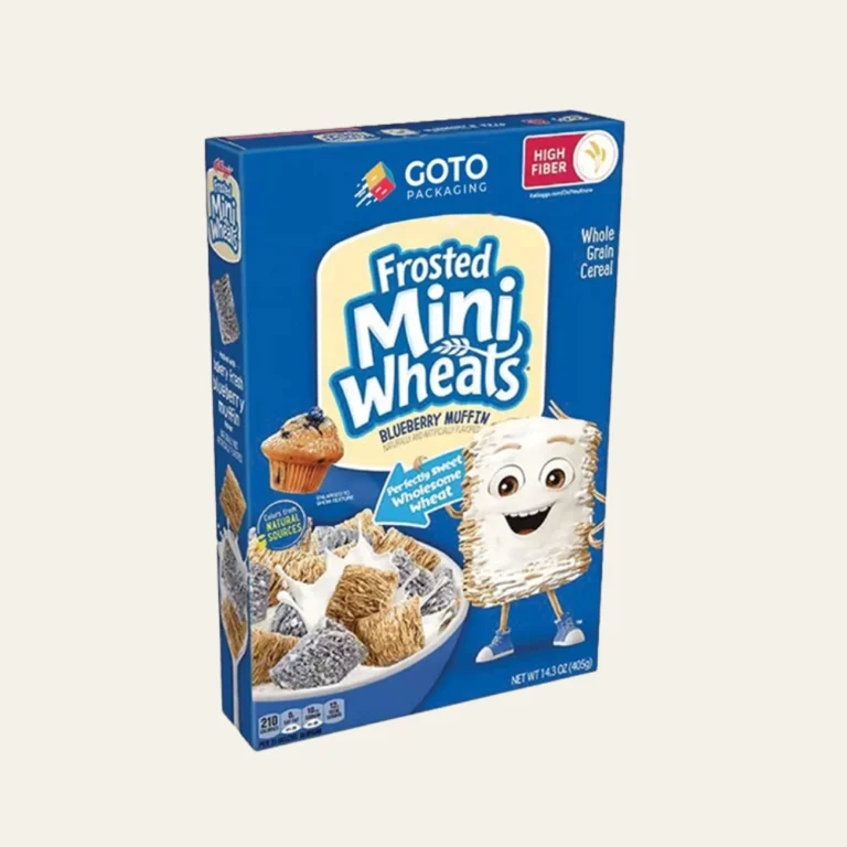Blue Cereal Boxes -  Hot Custom Boxes