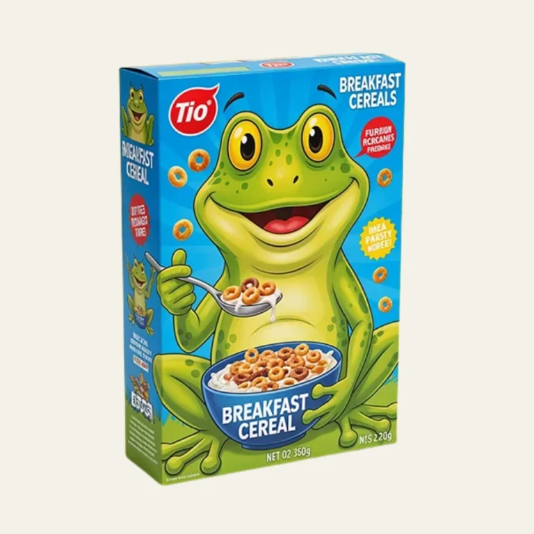Cereal With Frog on Boxes - Hot Custom Boxes