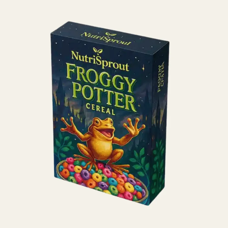 Cereal With Frog on Boxes - Hot Custom Boxes