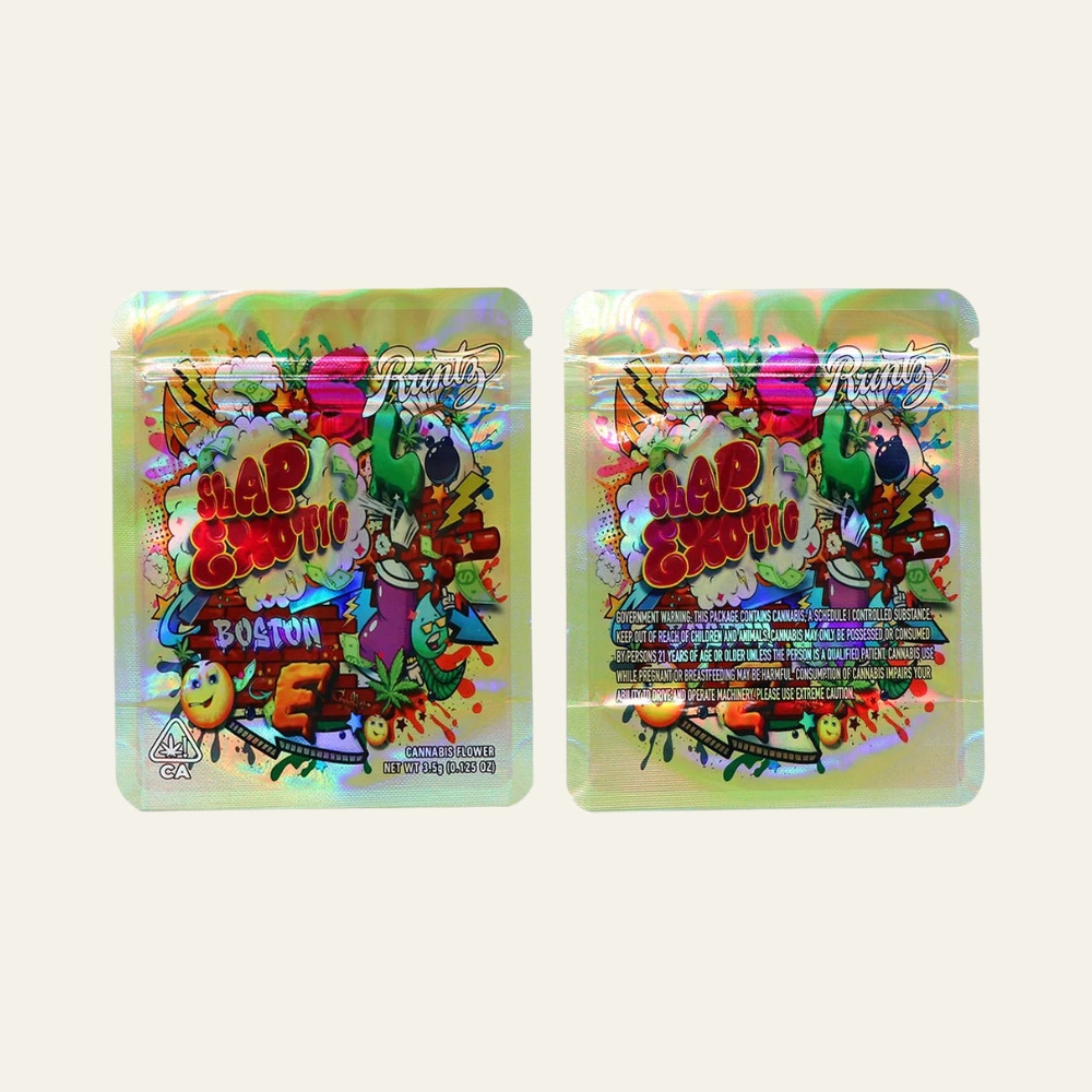 Exotic 3.5 Mylar Bags​ - Hot Custom Boxes