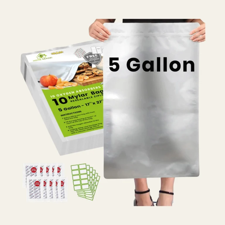 5 Gallon Mylar Bags Food Storage​ - Hot Custom Boxes