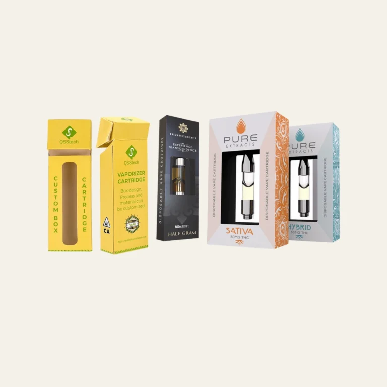 Custom HHC Vape Cartridge Packaging Boxes​ - Hot Custom Boxes