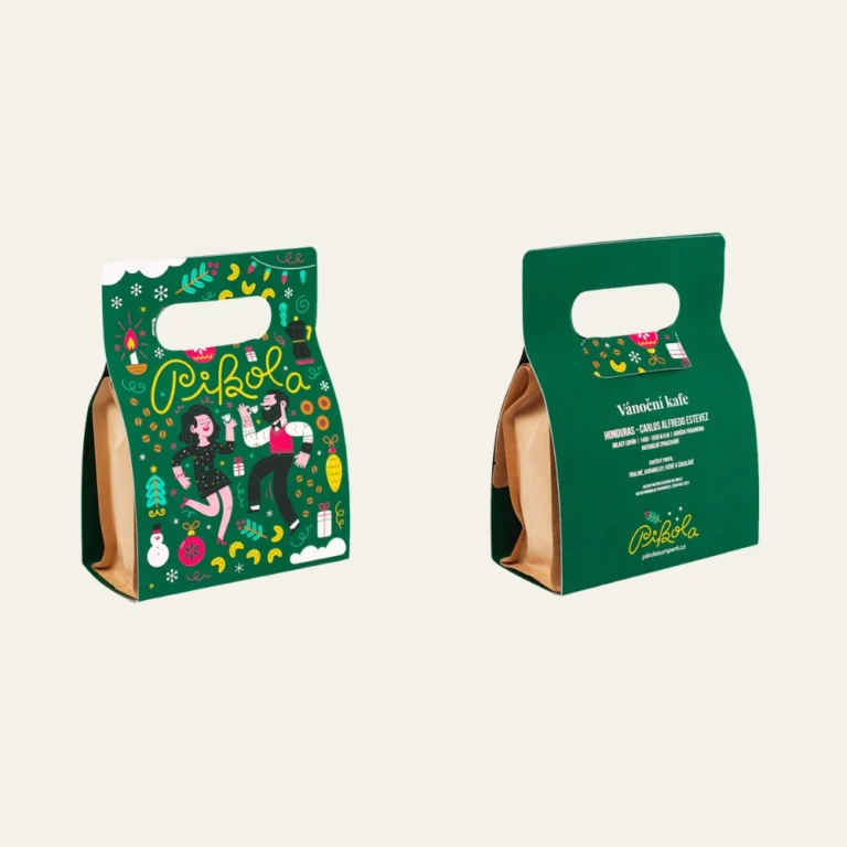 Christmas Coffee Packaging Boxes - Hot Custom Boxes