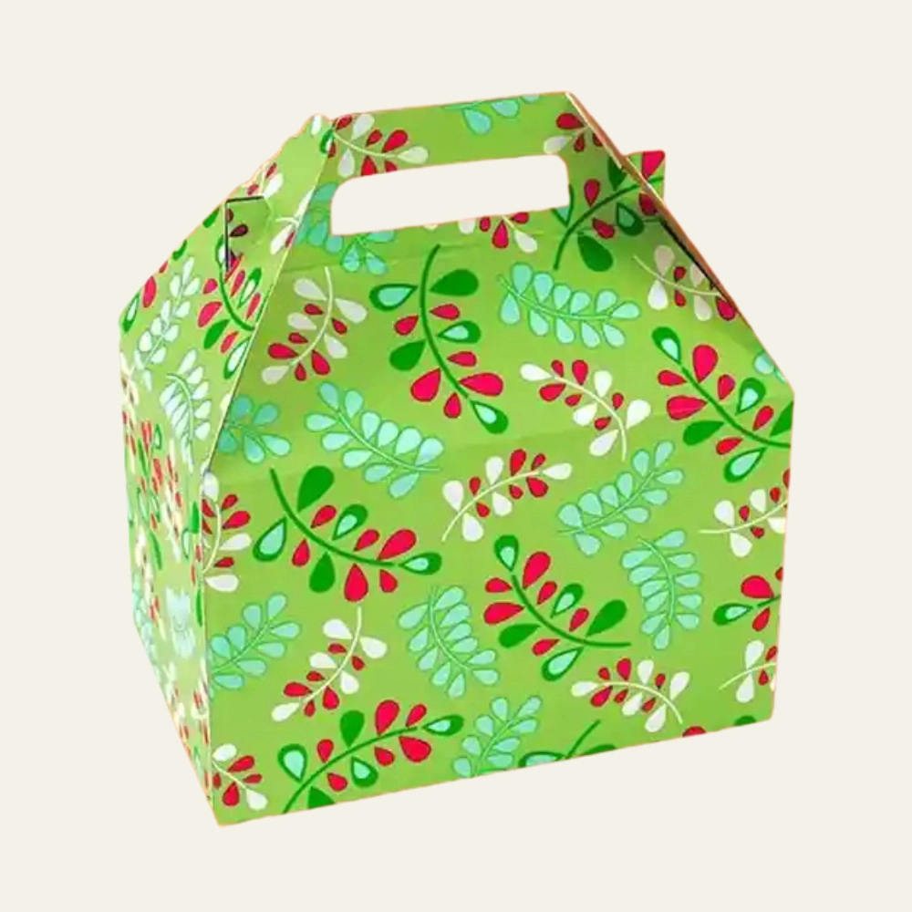 Custom Green Gable Boxes - Hot Custom Boxes