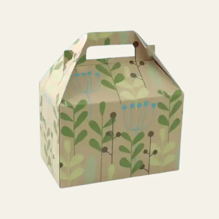 Custom Green Gable Boxes - Hot Custom Boxes