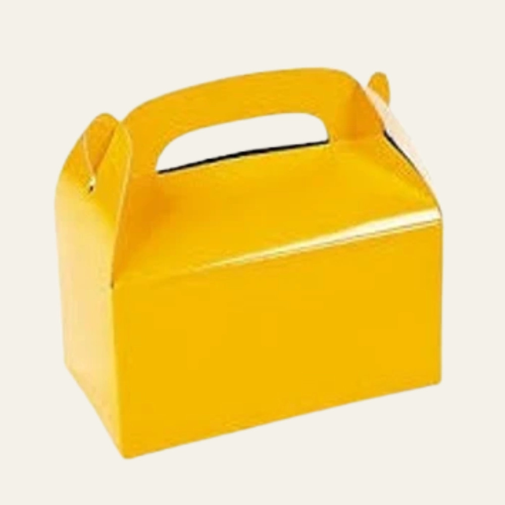 Yellow Gable Boxes - Hot Custom Boxes