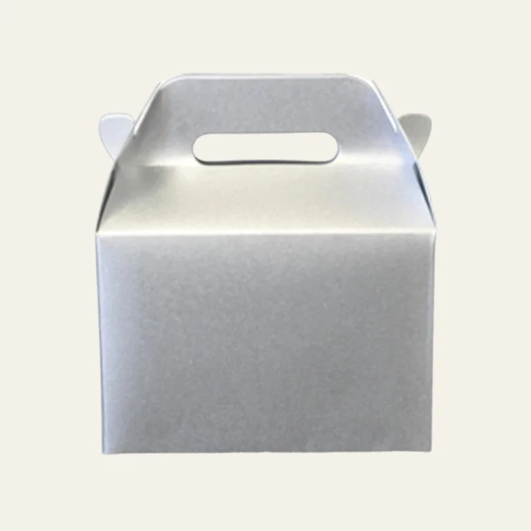Silver Gable Boxes - Hot Custom Boxes