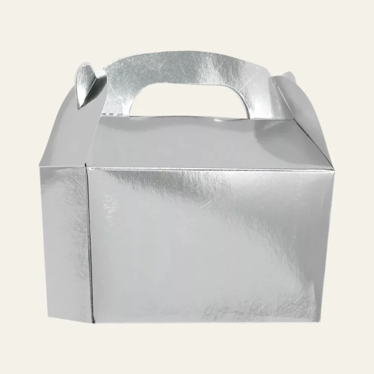 Silver Gable Boxes - Hot Custom Boxes