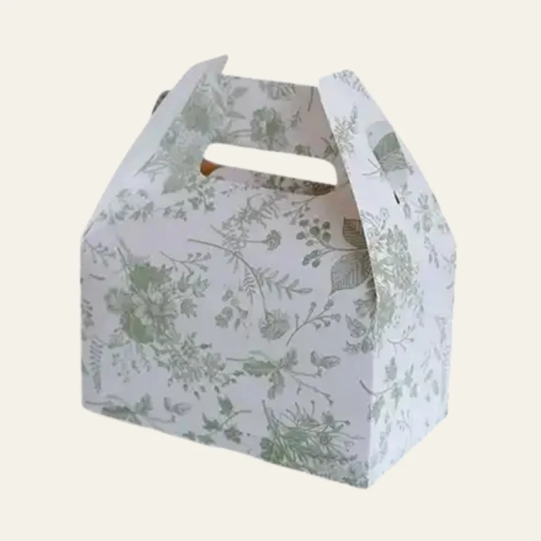 Vintage Botanicals Gable Boxes - Hot Custom Boxes