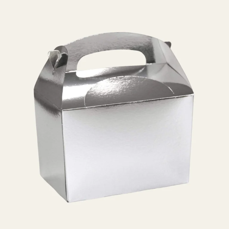Metallic Gable Gift Boxes - Hot Custom Boxes