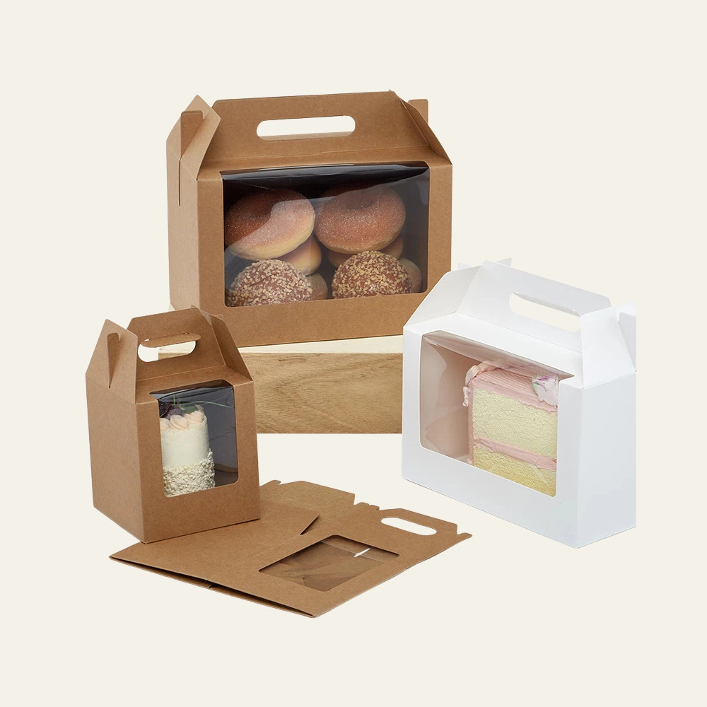 Gable Boxes with Cello Window - Hot Custom Boxes