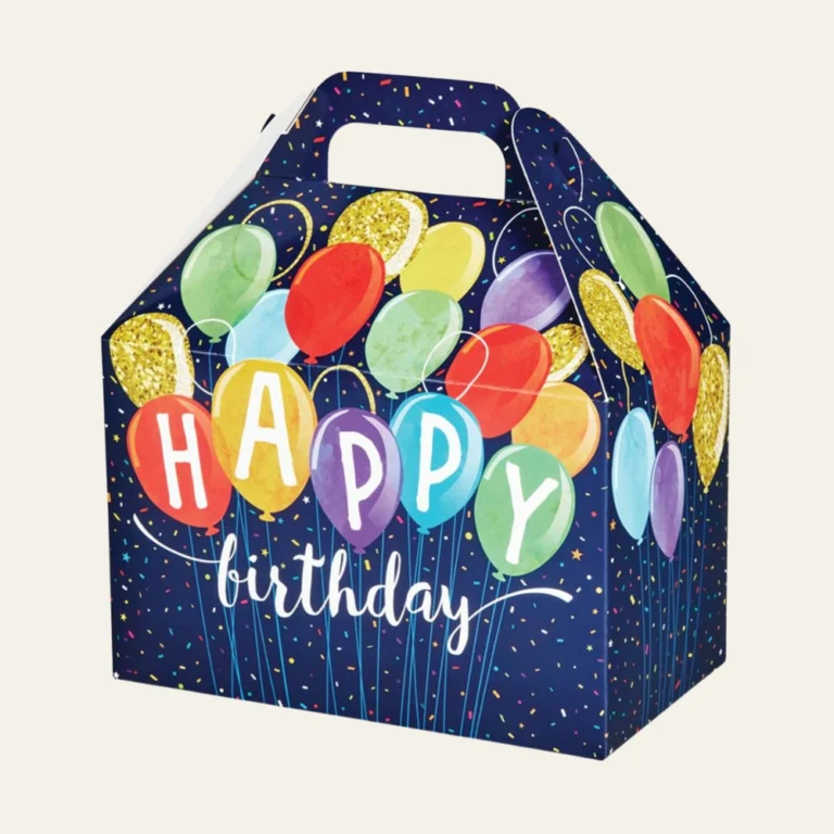 Birthday Gable Boxes - Hot Custom Boxes